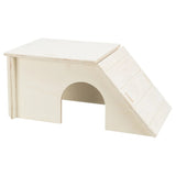 TRIXIE TRIXIE Knaagdierenhuis Gebogen 51x24x33 cm hout
