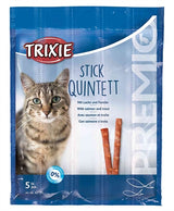Trixie premio stick quintett zalm forel
