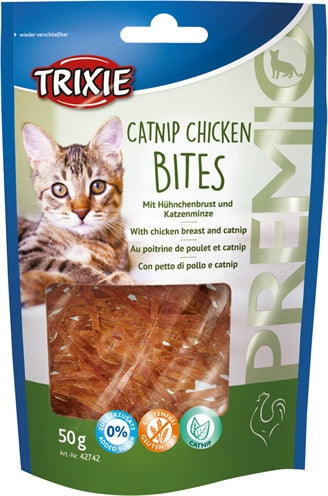 Trixie premium kattenkruid kipstukjes