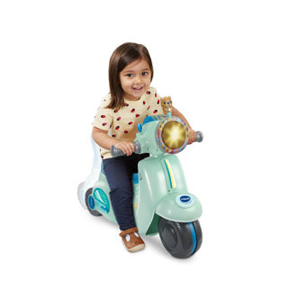 Vtech baby 2 in 1 loopscooter blauw