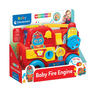 Clementoni baby brandweerwagen educatief montessori