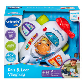 Vtech baby reis leer vliegtuig