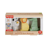 Fisher price hout stapel dieren