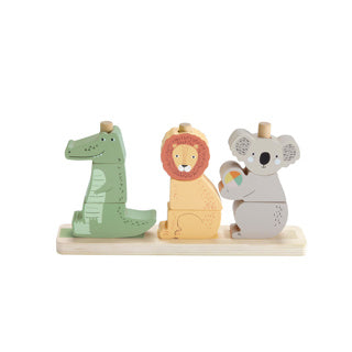 Fisher price hout stapel dieren