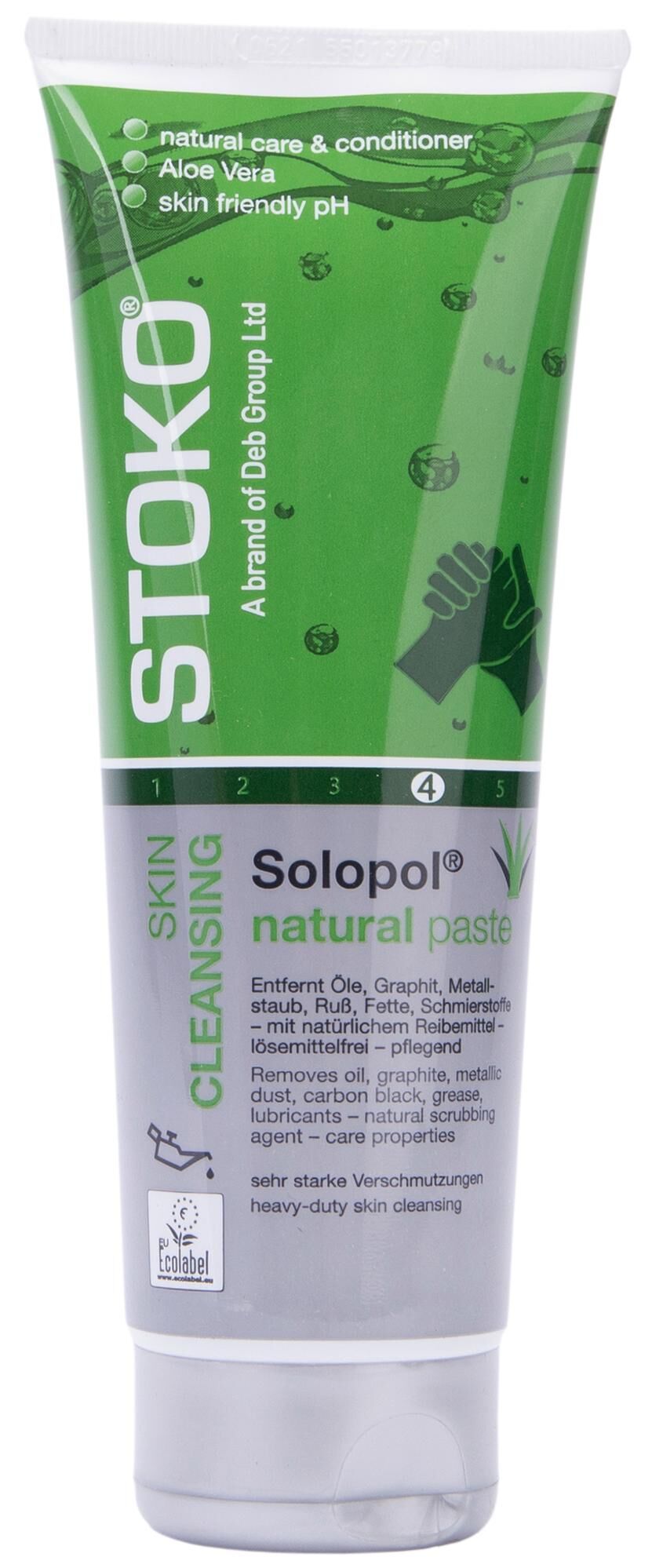 Stoko handreiniger solopol natural solopol 250 ml deb- hand cleaner