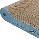 Trixie krabkarton kattenkruid blauw