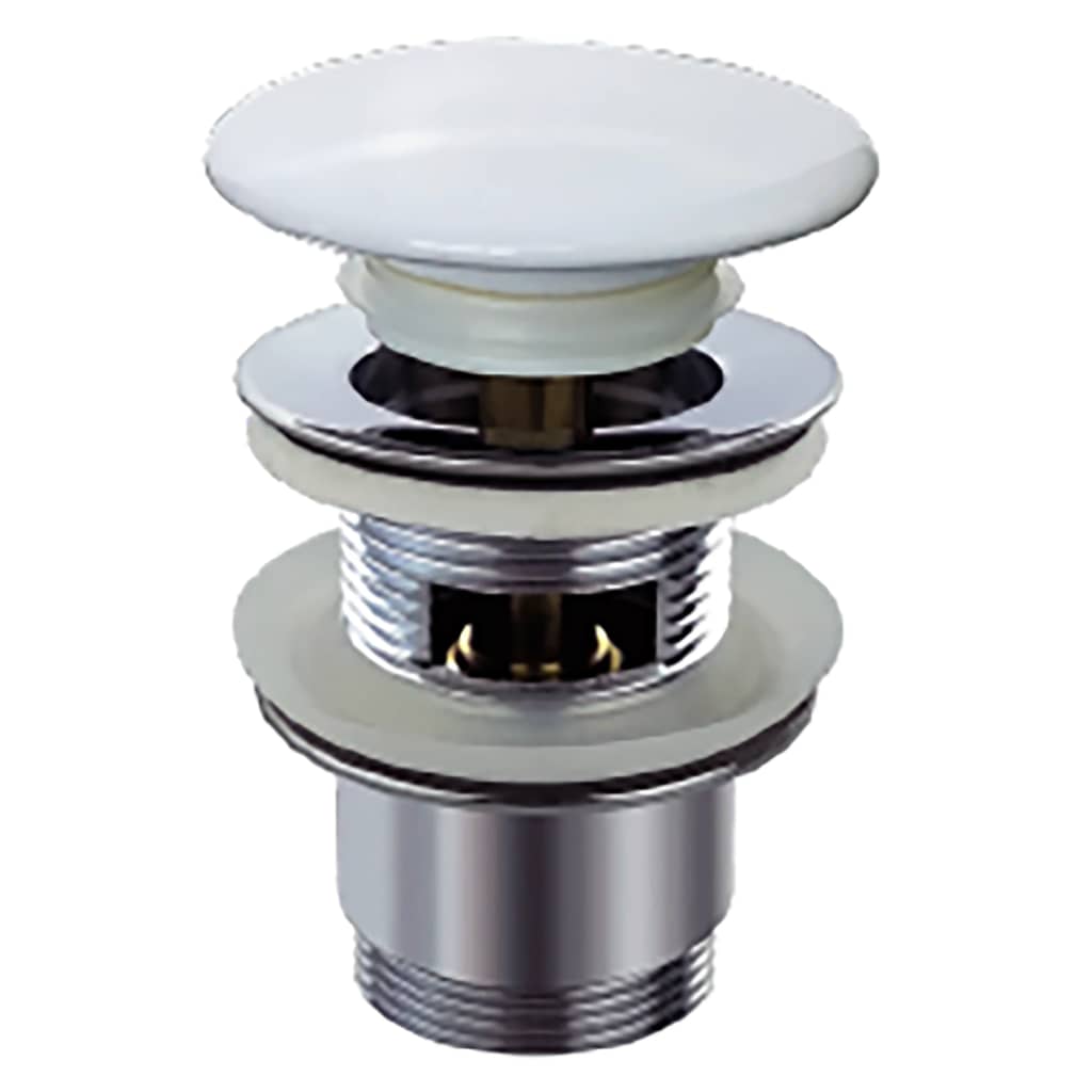 Schütte schütte afvoerplug design 1¼ x65 mm wit