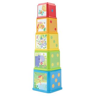 Mattel fisher-price stapel ontdek blokken