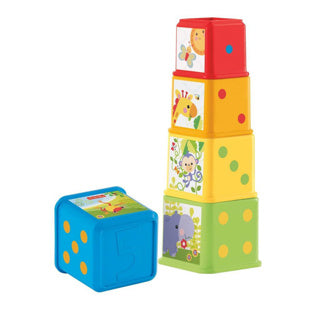 Mattel fisher-price stapel ontdek blokken
