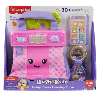 Fisher price lach leer handtas