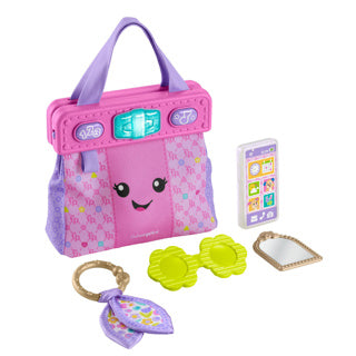 Fisher price lach leer handtas