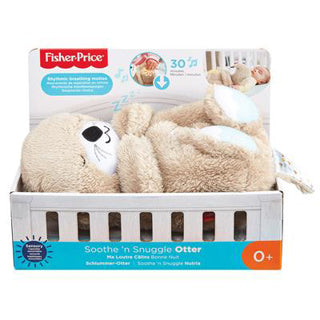 Mattel fisher price bedtijd otter knuffel met geluid