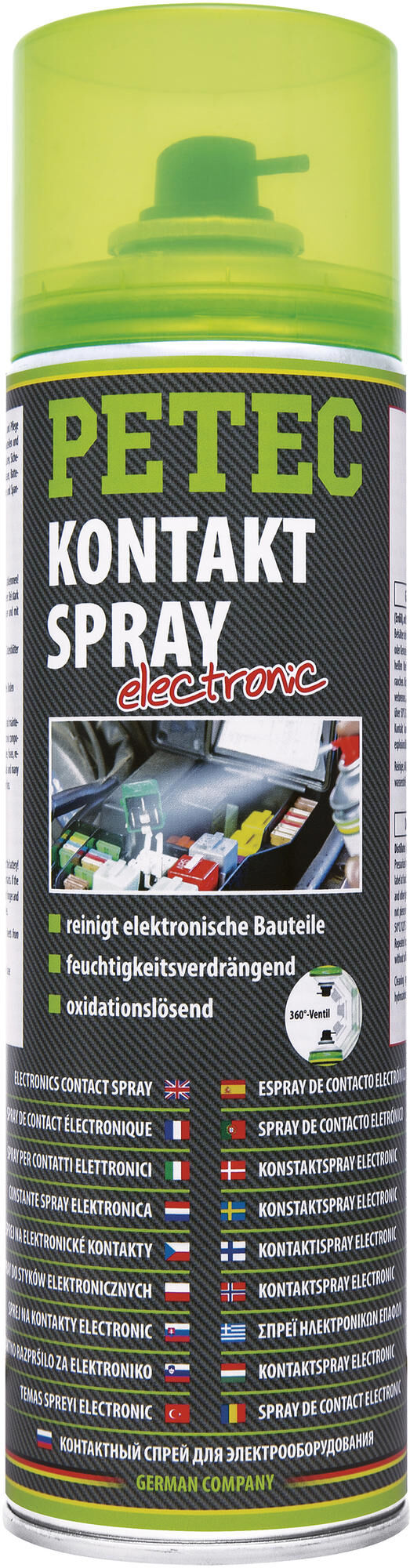 Petec contactspray contact spray 500 ml