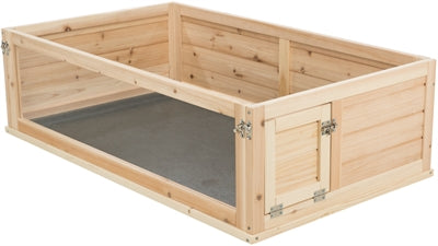 Trixie indoor ren cavia hout plexiglas