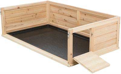 Trixie indoor ren cavia hout plexiglas