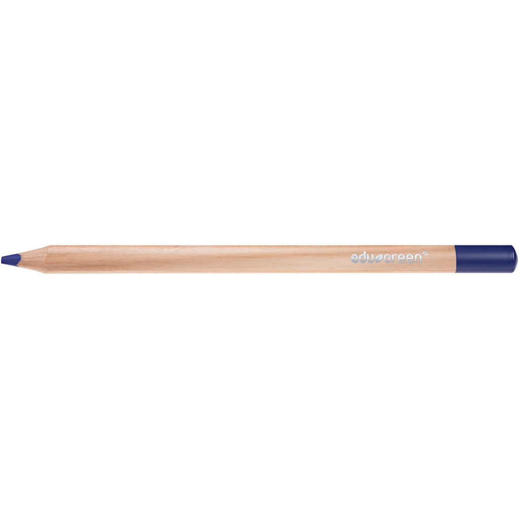 Edu3 edugreen jumbo kleurpotloden, vulling 5 mm, violet, 10 stuk 1 doos