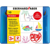 Eberhard faber ef-524110 badkrijt 10 stuks bewaarbox incl. 5 patronen