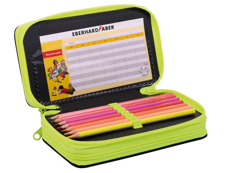 Eberhard faber ef-577571 gevuld etui race auto 36-delig 3 laags