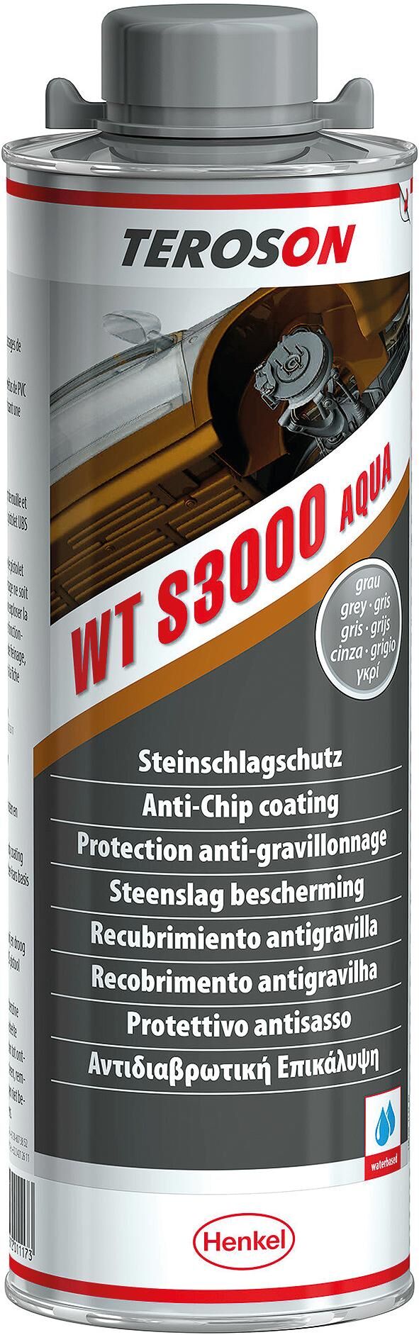 Teroson terotex super 3000 aqua terotex record 3000 aqua gray can 1 ltr.