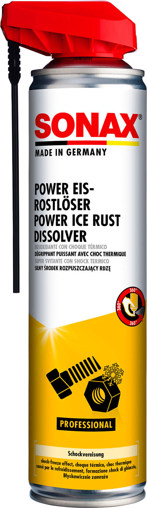 Sonax roestoplosser powereis power ice cream scoop 400ml