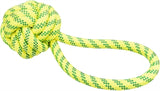Trixie Aquatoy touw met baldrijvend polyester geel groen