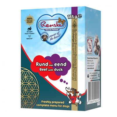 Renske Vers bereide maaltijd rund eend