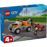 Lego city 60435 sleepwagen en sportautoreparatie