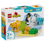 Lego duplo town 10442 families van wilde dieren: pinguïns en leeuwen