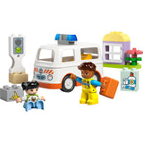 Lego duplo town 10447 ambulance met chauffeur