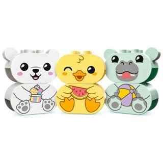 Lego duplo 10965 pret in bad: drijvende dierentrein