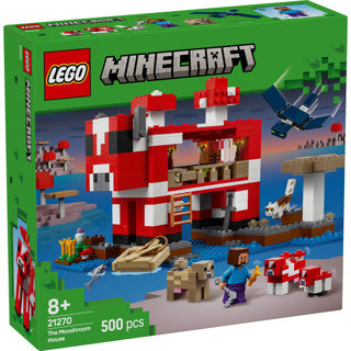 Lego minecraft 21270 het mooshroom huis