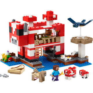 Lego minecraft 21270 het mooshroom huis