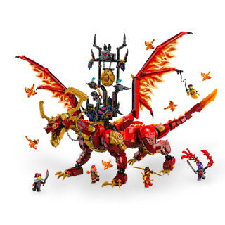 Lego ninjago 71822 brondraak van beweging