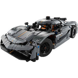 Lego technic 42173 koenigsegg jesko absolut grijze hypercar