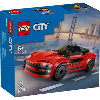 Lego city 60448 rode sportwagen