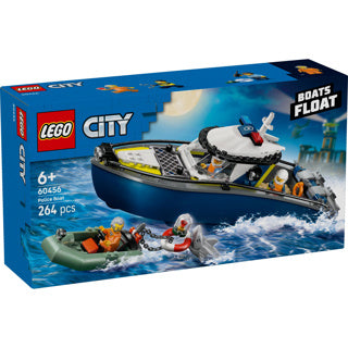 Lego 60456 city police achtervolging met politieboot