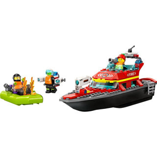 Lego city 60373 reddingsboot brand