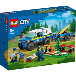 Lego 60369 city mobiele training voor politiehonden