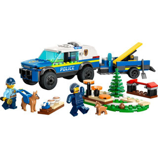 Lego 60369 city mobiele training voor politiehonden