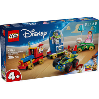 Disney lego 43264 toy story celebration train rc car