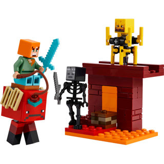 Lego minecraft 21266 de lavastrijd in de nether