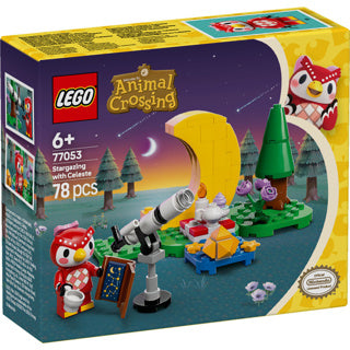 Lego animal crossing 77053 sterrenkijken met celeste
