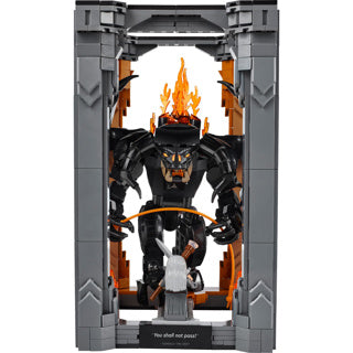 Lego icons 10367 boekensteun the lord of the rings balrog