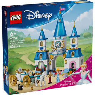 Lego disney prinses 43275 assepoesters kasteel en paardenkoets