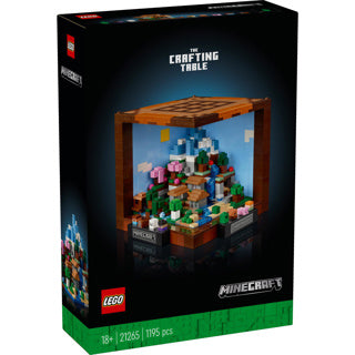 Lego minecraft 21265 de werkbank