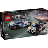 Lego speed champions 76922 bmw m4 gt3 en bmw m hybrid v8 racewagens