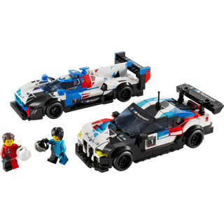 Lego speed champions 76922 bmw m4 gt3 en bmw m hybrid v8 racewagens