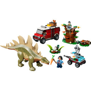 Lego jurassic world 76965 dinosaurusmissies: stegosaurus ontdekking