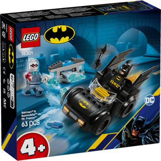 Lego dc 76301 baan en baobile vs. mr. freeze