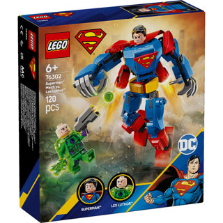 Lego dc 76302 superman mecha vs. lex luthor